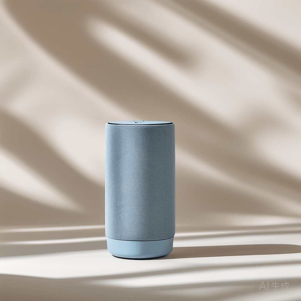AI 图鉴 · 迷你蓝牙音箱